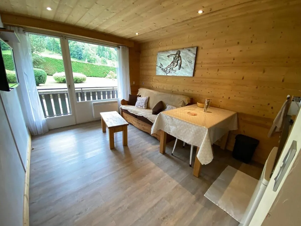 Studio Cabine Renove Avec Balcon Pres Des Pistes Et Village A La Clusaz - Fr-1-459-194